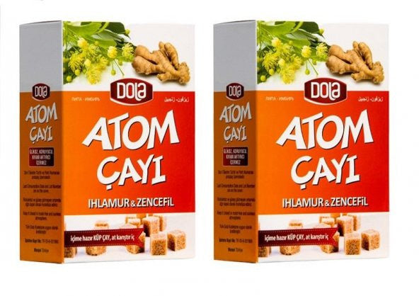 Dola Atom Tea Linden & Ginger 135 g 2 Pieces