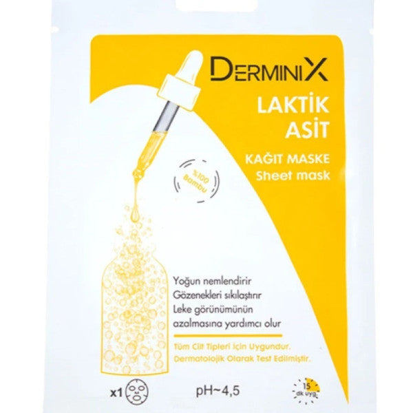 Derminix Lactic Acid Paper Mask
