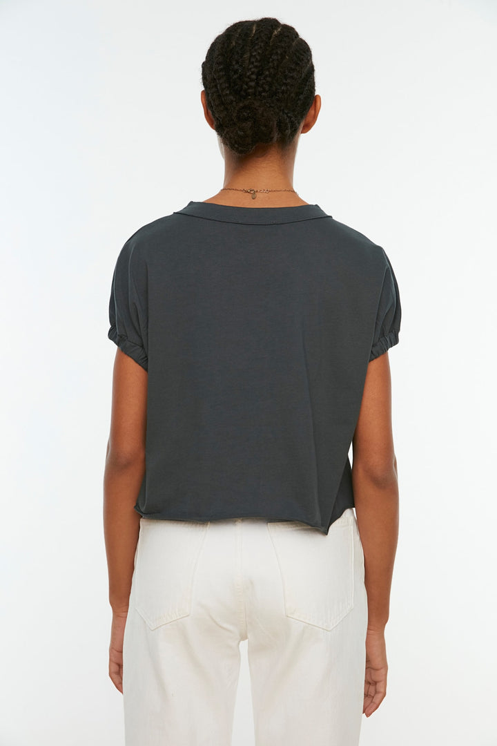 Shirts & Tops |  Trendyolmilla Crop Knitted T-Shirt Twoss20Ts1257.