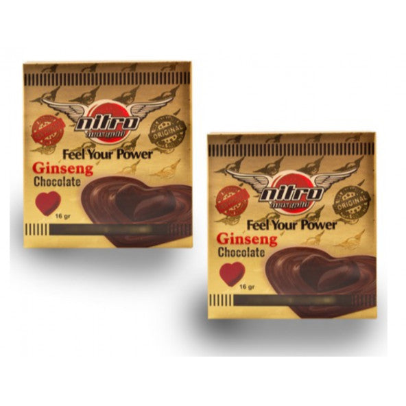 4 Pieces 48 Hours Gold Ginseng Chocolate & 4 Pieces Nitromax Ginseng Chocolate
