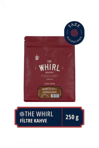 The Whirl Filter Brunette 431°F Bean Coffee 250 Gr