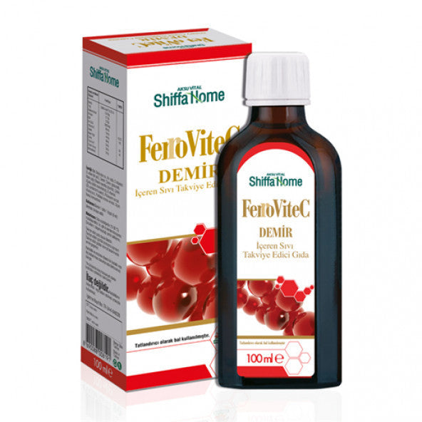Shiffa Home  Ferrovitec Iron & Vitamin C Syrup 100 Ml
