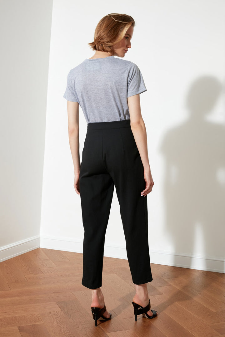 Trousers |  Trendyolmilla Belt Detailed Trousers Twoss21Pl0277.