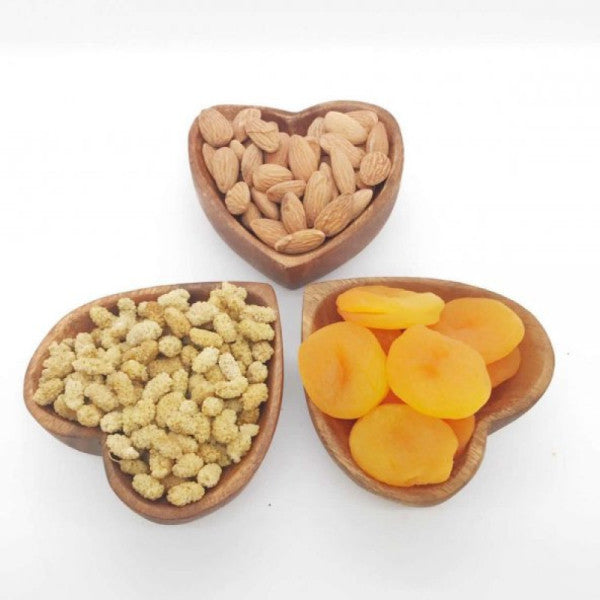 3 Mixed Nuts (Roasted Almond + Dried Apricot + Dried Mulberry) 2250 Grams