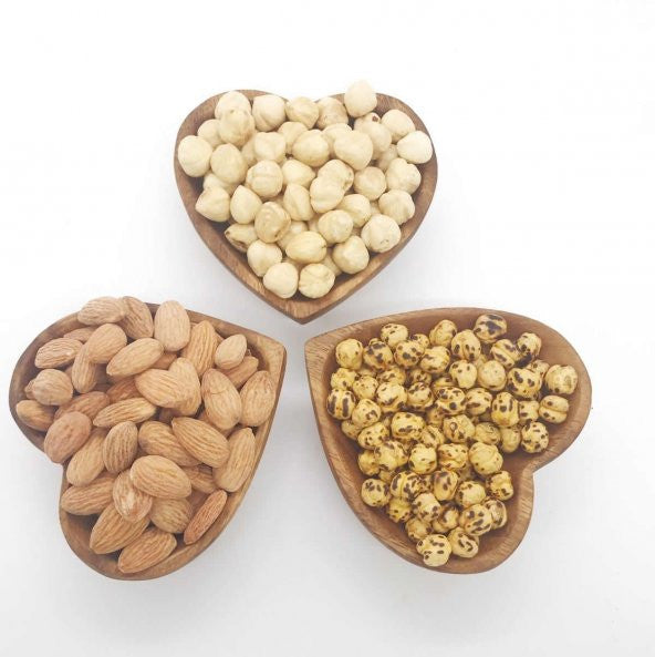 3 Mixed Nuts (Hazelnut + Almond + Yellow Chickpeas) 2250 Grams