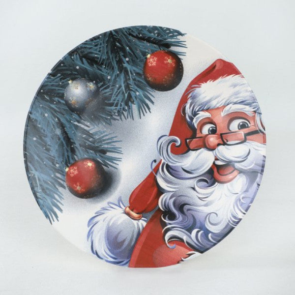 Keramika Happy Santa Serving Plate 26 Cm - 17980