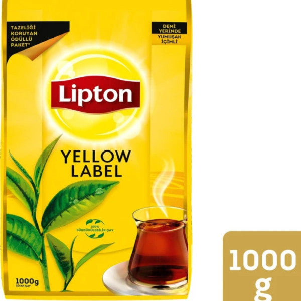 Lipton Yellow Label Black Bulk Tea 1000 Gr