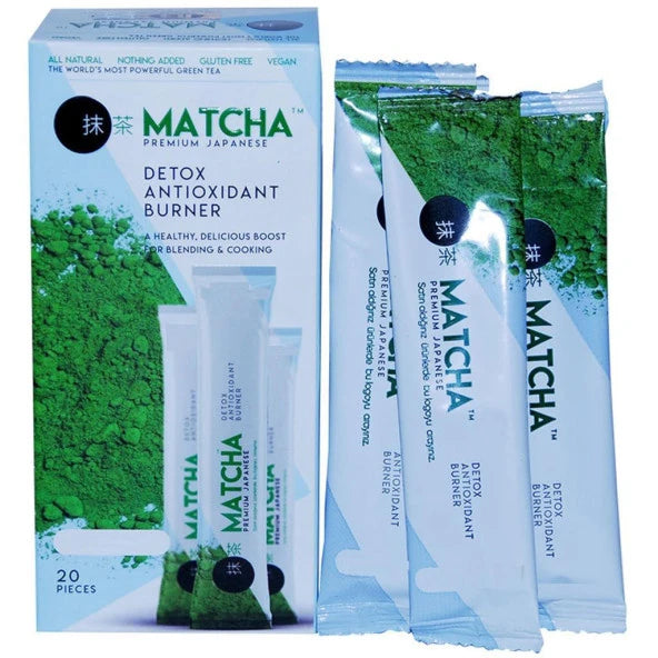 Original Bandrolled Matcha Tea Premium Detox Antioxidant 20 Pieces