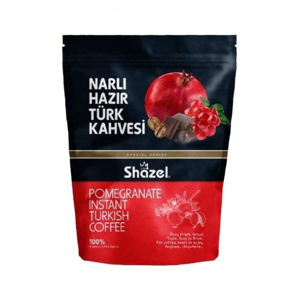 Shazel Turkish Coffee with Orange and Pomegranate 200g 2 Pieces