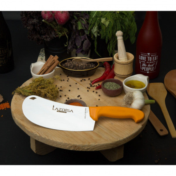 Lazbisa Kitchen Knife Set Gold Series Pita Pie Onion Pizza Cutter Line Armor