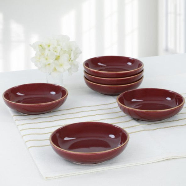 Keramika Plum Ring Snack/sauce Bowl 13 Cm | 6 Pieces