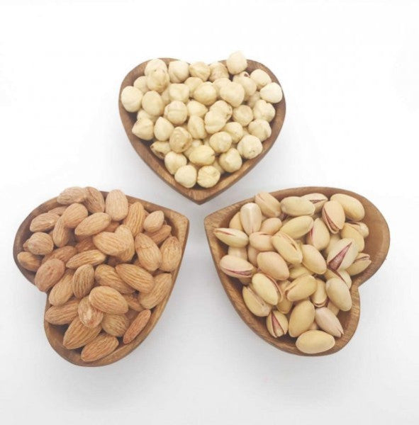 3 Mixed Nuts (Hazelnut + Almond + Siirt Pistachio) 2250 Grams