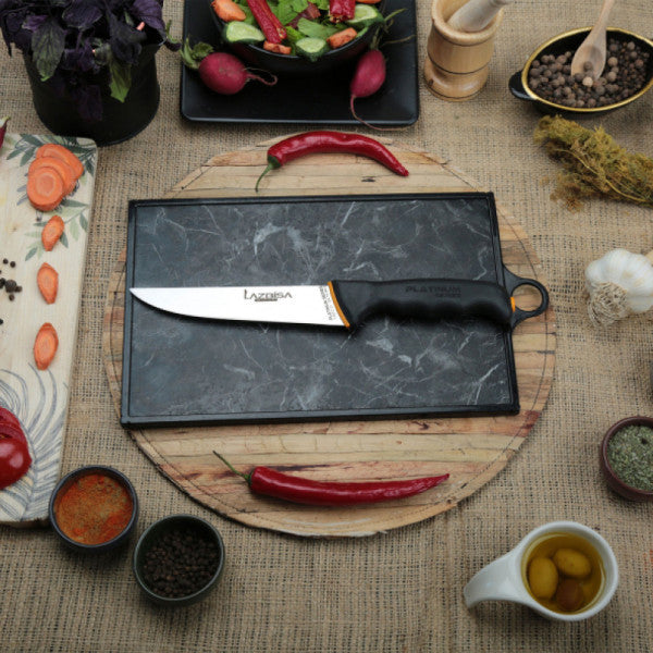 Lazbisa Kitchen Knife Set Meat Butcher Vegetable Special Edition Platinum Series No: 3
