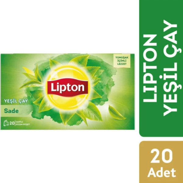 Lipton Green Tea Plain Strained Tea Bag 20 X 1.5 G