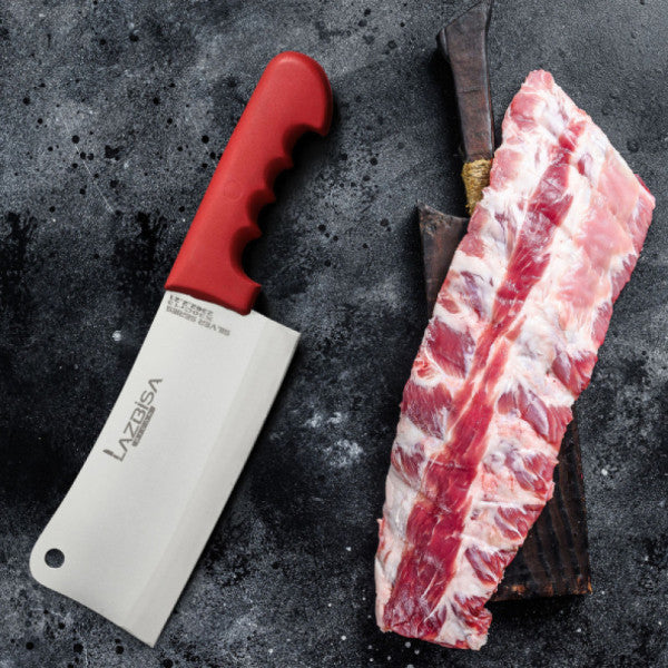 Lazbisa Kitchen Knife Set Bone Lamb Chicken Row Armor