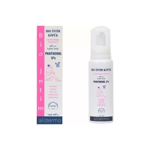 Alldermo Panthenol Bio Intimate Saliva 100 Ml