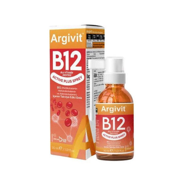 Argivit B12 Active Plus Sprey 30 Ml