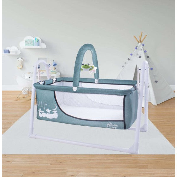 Chubby Baby Candy Basket Crib Mother's Side Portable Crib Green