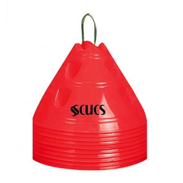 Scucs Large Training Cones 10 Pcs Red Scx 1082