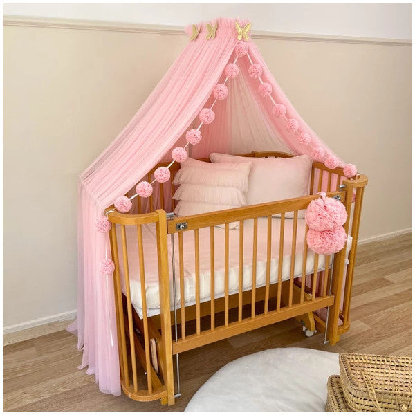 Pamuka Baby Crib Mosquito Net Pink