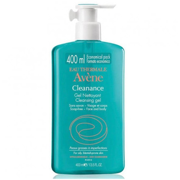 Avene Cleanance Face And Body Cleansing Gel 400 Ml