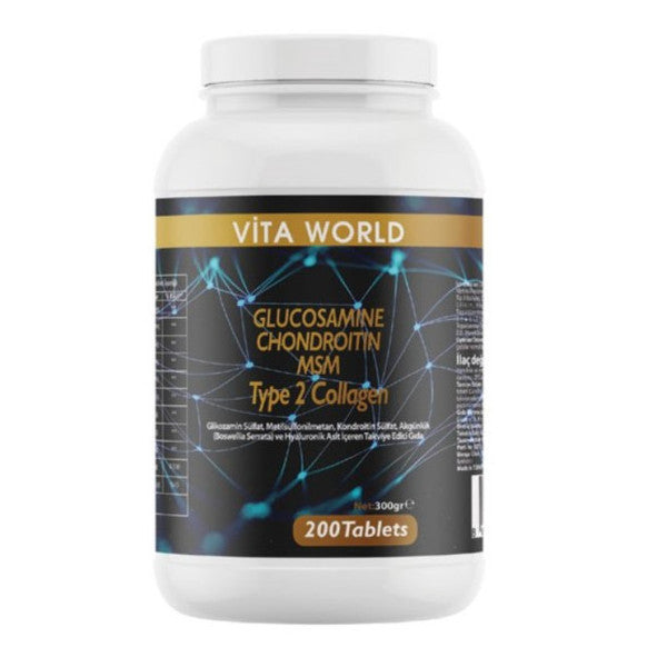 Vita World Glucosamine 200 Tablets