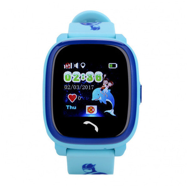 Tsmart Smart Children's Watch Water Resistant Gps Feature Blue