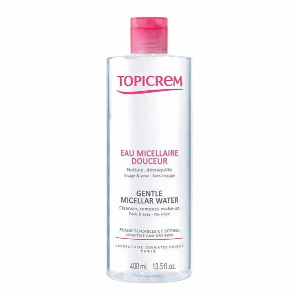 Topicrem Gentle Micellar Water Face And Eyes 400Ml