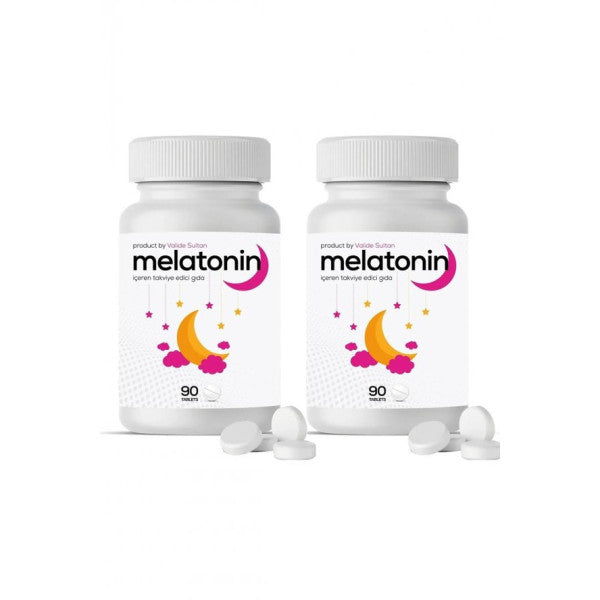 2 Pack Melatonin 180 Tablets