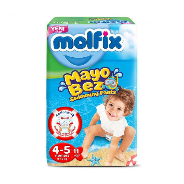 Molfix Swimsuit Diaper Size 4-5 22 Pieces