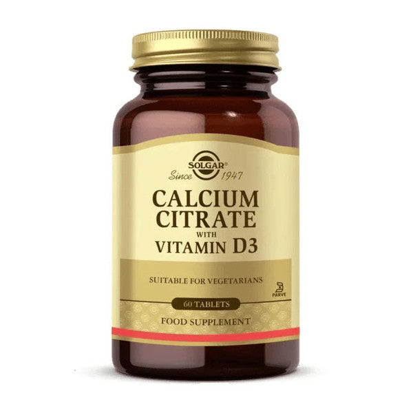 Solgar Calcium Citrat With Vitamin D3 60 Tablet