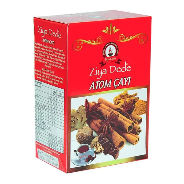 Ziya Dede Atom Tea Cube 150Gr Pure Natural Herbal Mix Tea