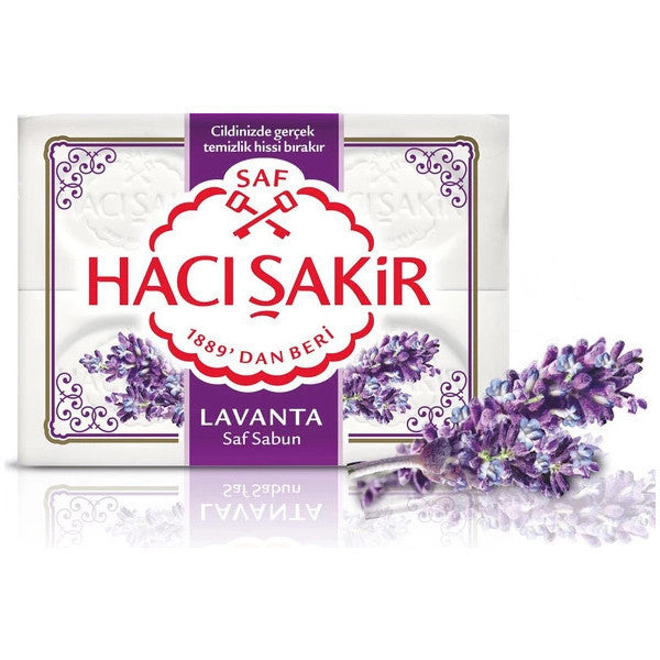 Hacı Şakir Bath Soap Lavender 150 Gr X 5 Pieces