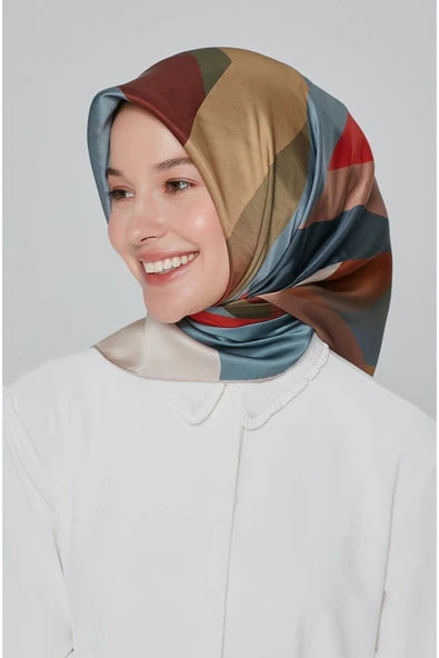 Dj 100% Pure Silk Scarf (Nostalgia Sura) 8424D 23