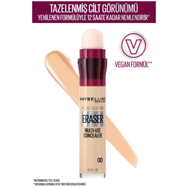 Maybelline New York Instant Anti Age Eraser Concealer - 00 Ivory