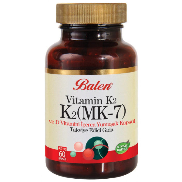 Vitamin 2 2-Mk 7 D3 450 Mg *60 Capsules