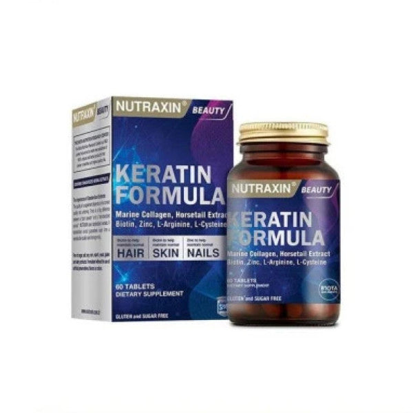 Nutraxin Keratin Formula 60 Tabletler