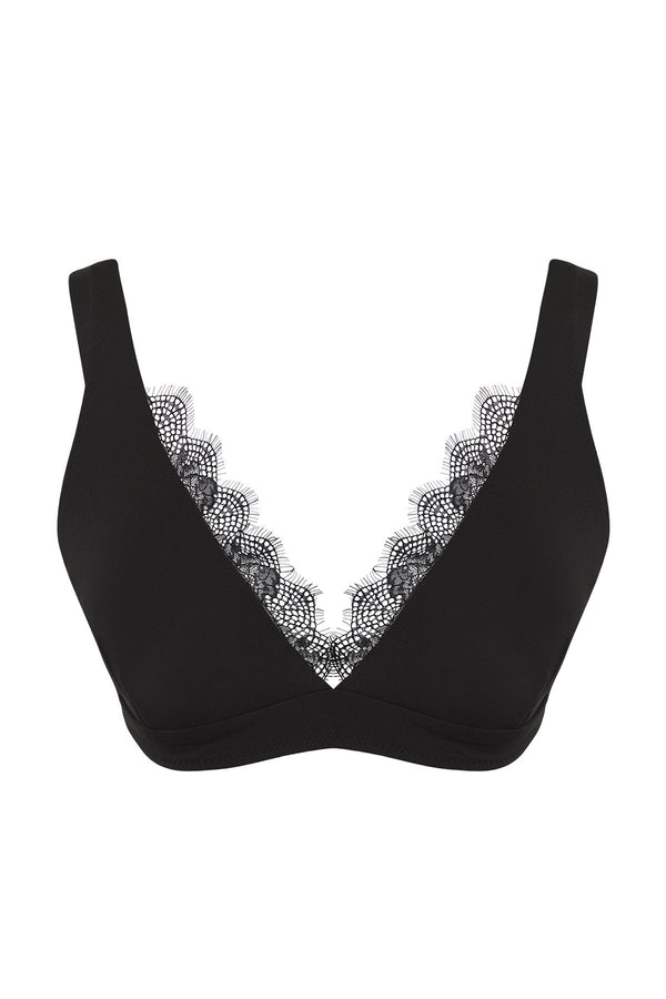 Women's Straight Disposal Container Bikini Top