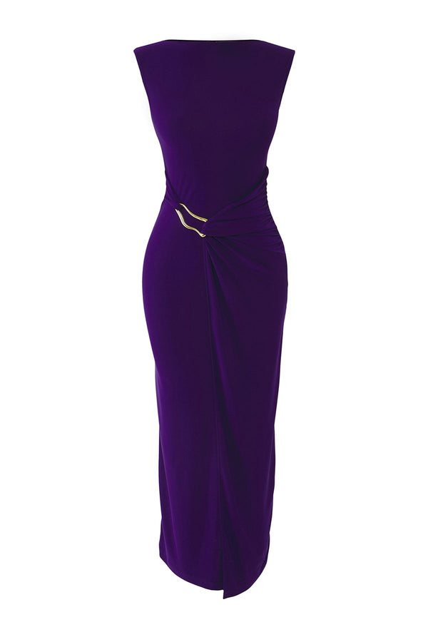 Women's Straight Midi Sleeveless Stylish/night Slim Dress