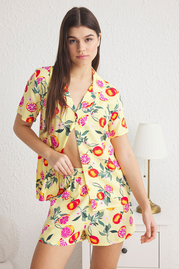 Trendyolmilla Multi-Colored Pajama Set