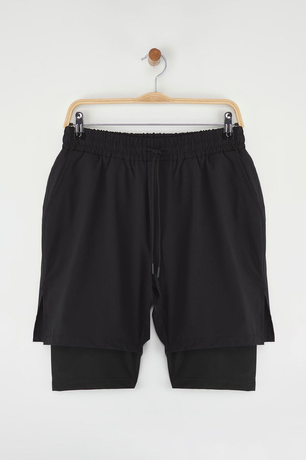 Man Men's Straight Normal Waist Shorts & Bermudas