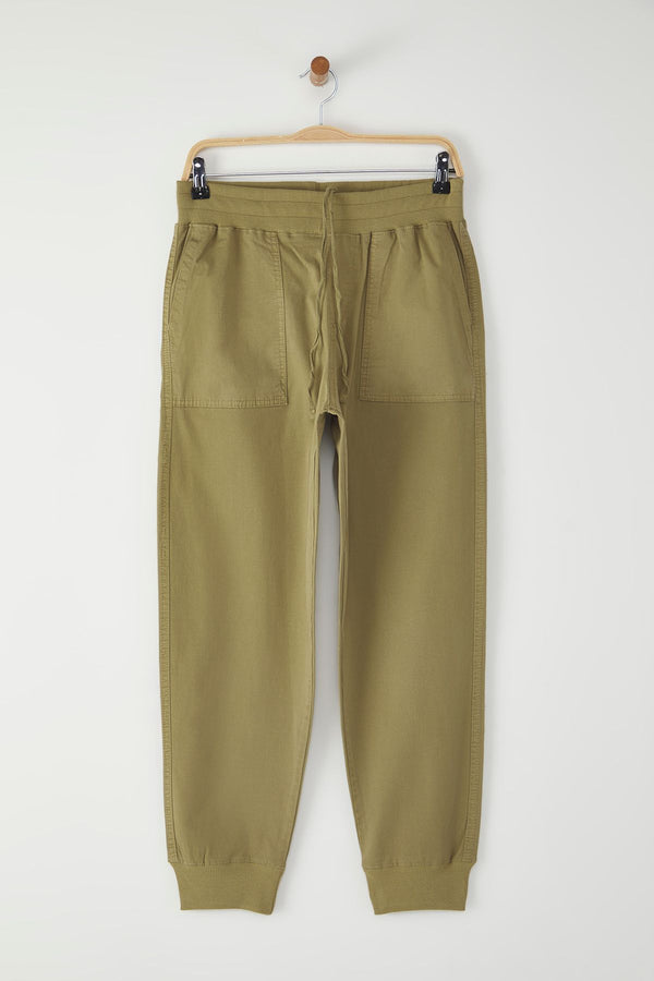 Man Men's Beige Straight Normal Waist Trousers