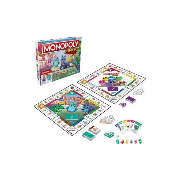 Hasbro Monopoly Junior 2'si 1 Arada F8562