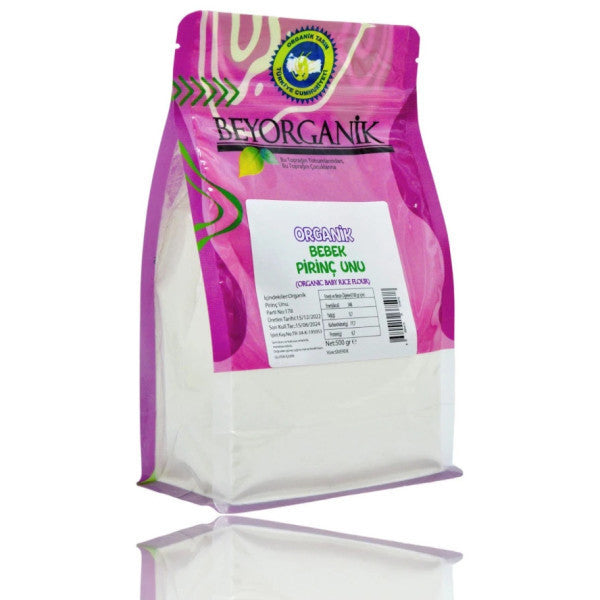 Organic Baby Rice Flour 500Gr