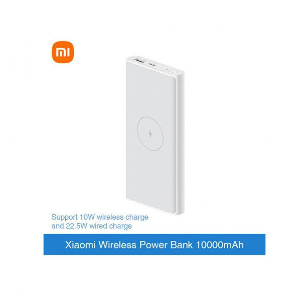 Xiaomi 10W Kablosuz 10000 MAH Powerbank (WPB15PDZM) - Beyaz
