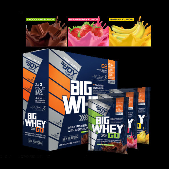 Bigjoy Sports Bıgwheygo Whey Protein Mix Aroma 2134 G 68 Servis