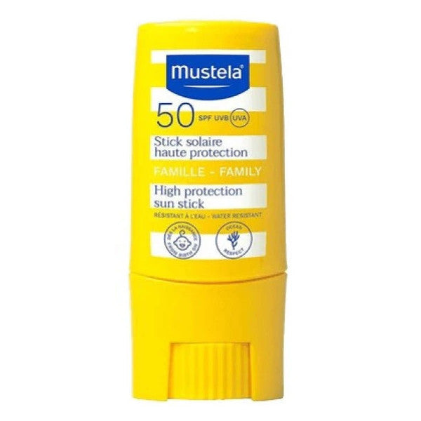 Mustela Very High Protection 50 Factor Stick Sun Cream 9 Ml 2 Pieces