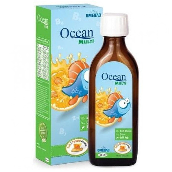 Ocean Multi Honey Orange Concentrate Syrup 150 Ml