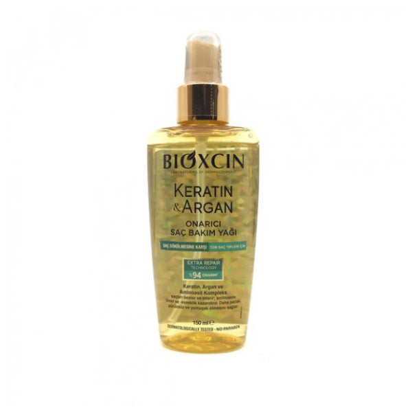 Bioxcin Hair Care Oil Repair Keratin & Argan 150 Ml