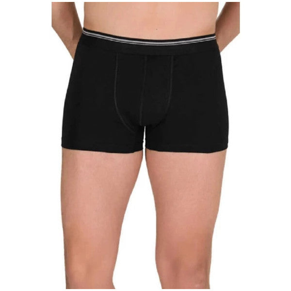 Men Star Men's Black 6 Pack Lycra Boxer